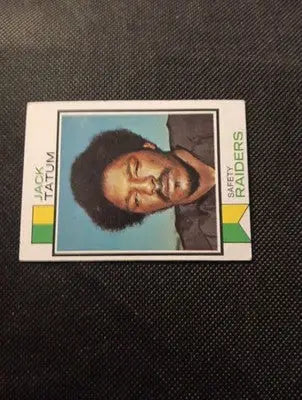 1973 Topps - Jack Tatum #288 (RC). Raiders. EX - Football Card Single