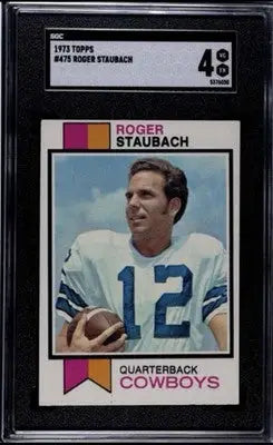 1973 Topps - Roger Staubach #475 - Football Card Single