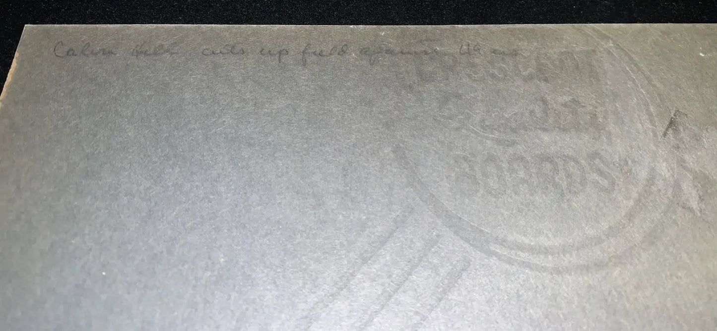 1974 Calvin Hill Dave Campbell’s Magazine Dallas Cowboys 8x10 Proof Board Photo - Sports Memorabilia