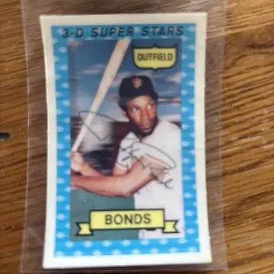 1974 Kellogg’s 3-D Super Stars - Bobby Bonds #39 - Baseball Card Single