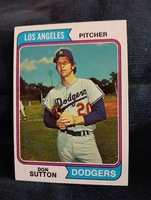 1974 Topps - Don Sutton #220. Dodgers. EX