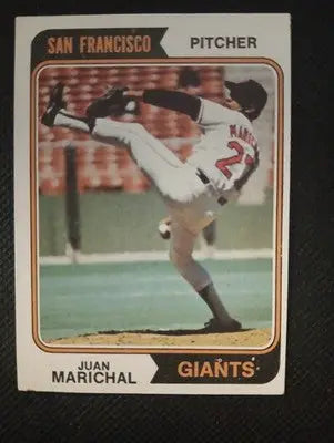 1974 Topps - Juan Marichal #330. Giants. VG+ - EX - Baseball Card Single