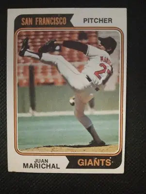 1974 Topps - Juan Marichal #330. Giants. VG+ - EX - Baseball Card Single