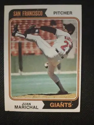 1974 Topps - Juan Marichal #330. Giants. VG+ - EX - Baseball Card Single