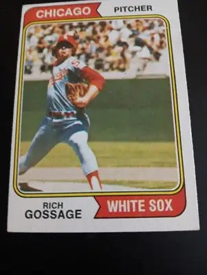 1974 Topps - Rich Gossage #542. Chicago White Sox. NRMT