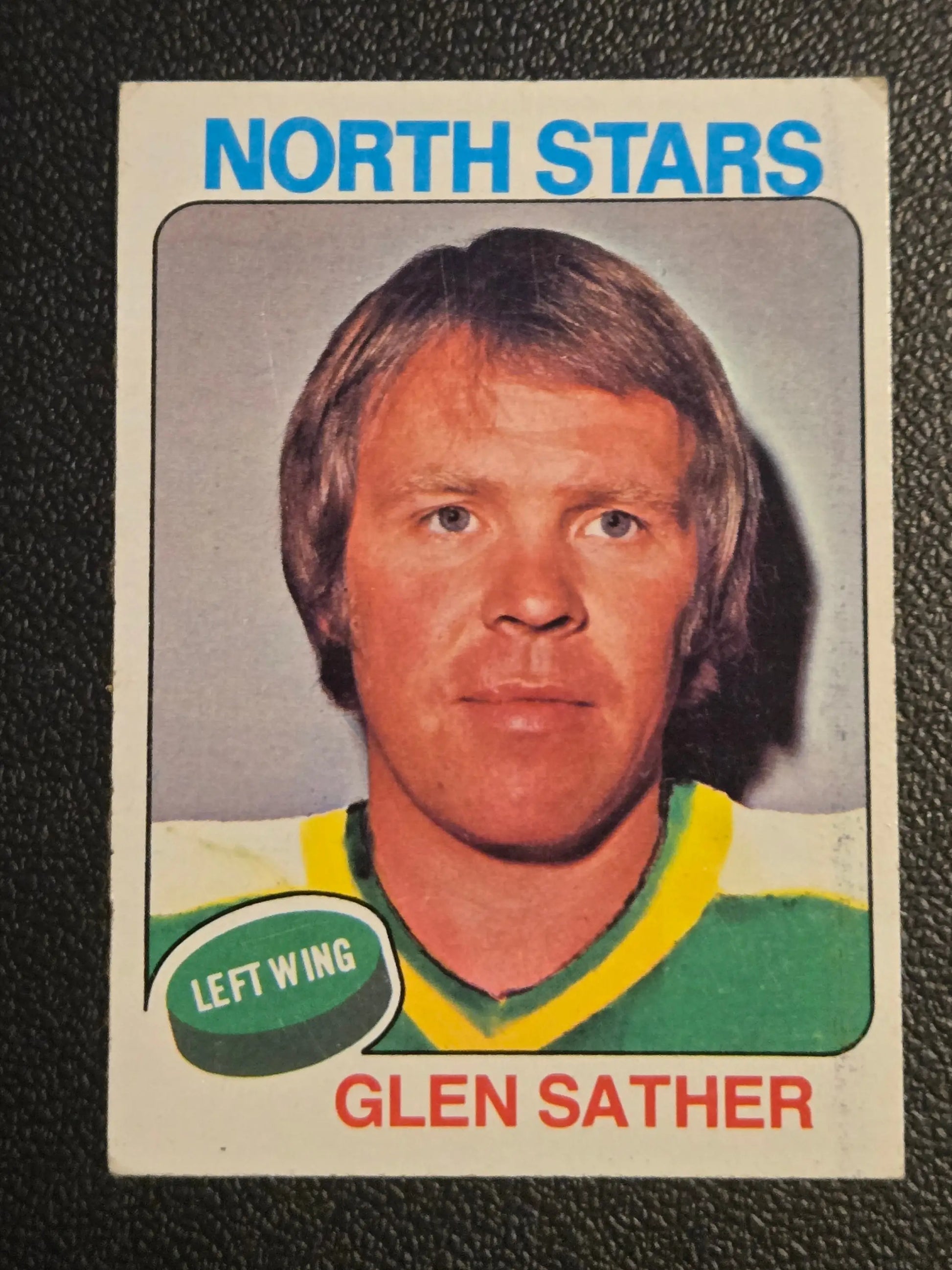 1975-76 Topps #222 Glen Sather - Trading Card
