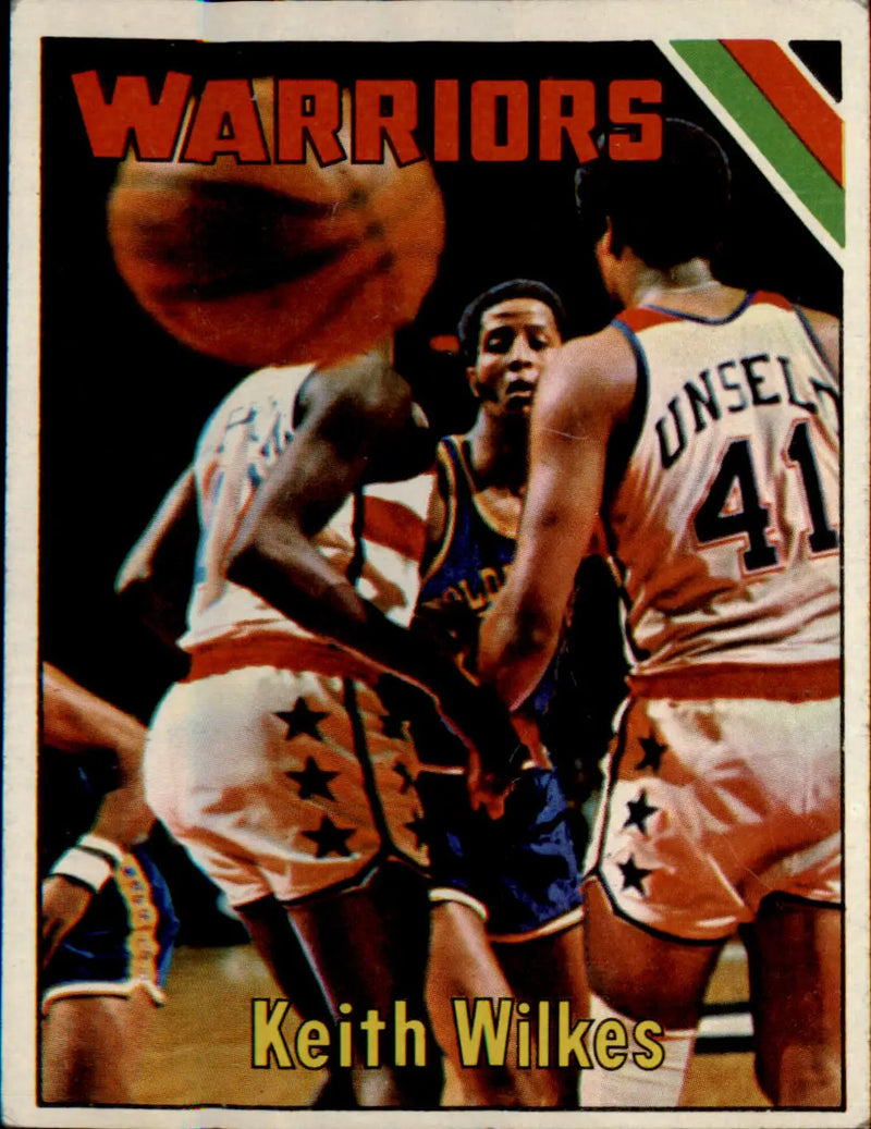 1975-76 Topps #50 Keith Wilkes Rookie Rookie - Basketball Card Single