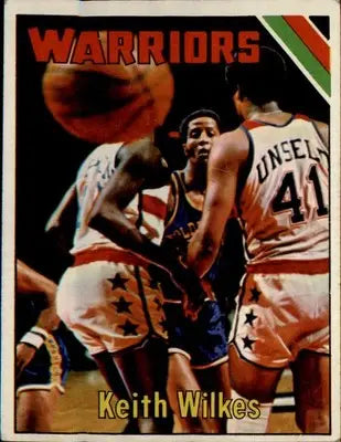 1975-76 Topps #50 Keith Wilkes Rookie Rookie - Basketball Card Single