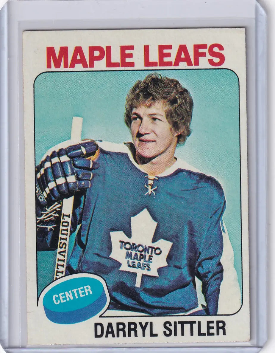1975-76 Topps Hockey #150 Darryl Sittler - Toronto Maple Leafs
