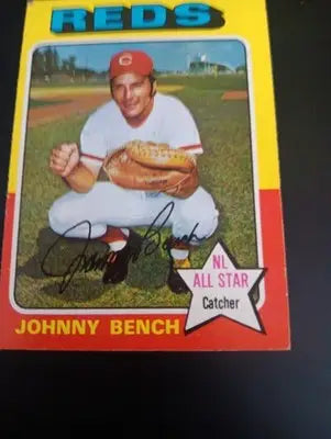 1975 Topps - Johnny Bench #260. Cincinnati Reds. VG+