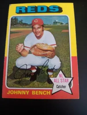 1975 Topps - Johnny Bench #260. Cincinnati Reds. VG+