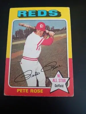 1975 Topps - Pete Rose #320. Cincinnati Reds. VG+