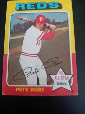 1975 Topps - Pete Rose #320. Cincinnati Reds. VG+