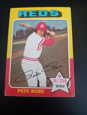 1975 Topps - Pete Rose #320. Cincinnati Reds. VG+