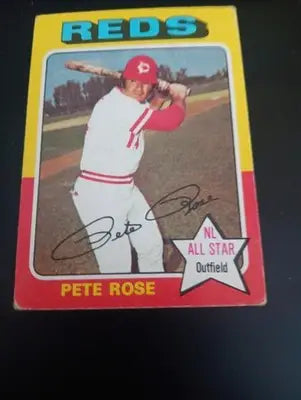 1975 Topps - Pete Rose #320. Cincinnati Reds. VG+