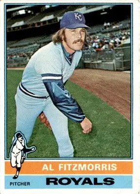 1976 Topps #144 Al Fitzmorris - Baseball Card Single