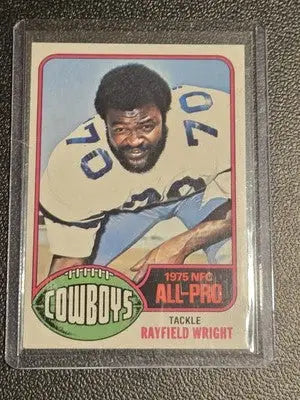 1976 Topps #190 Rayfield Wright - Football Card Single