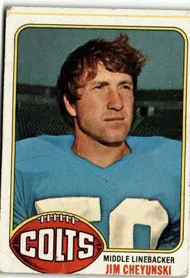 1976 Topps #232 Jim Cheyunski - Football Card Single