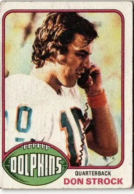 1976 Topps #299 Don Strock - Football Card Single