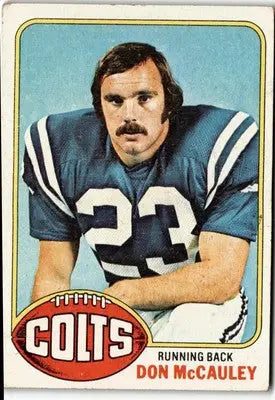 1976 Topps #328 Don McCauley - Football Card Single