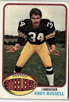 1976 Topps #405 Andy Russell - Football Card Single