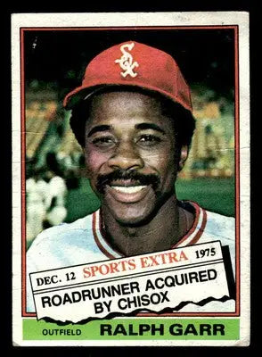 1976 Topps #410T Ralph Garr Traded - Baseball Card Single