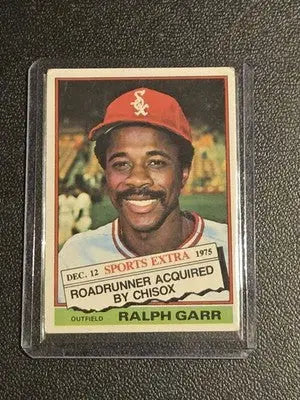 1976 Topps #410T Ralph Garr Traded - Baseball Card Single