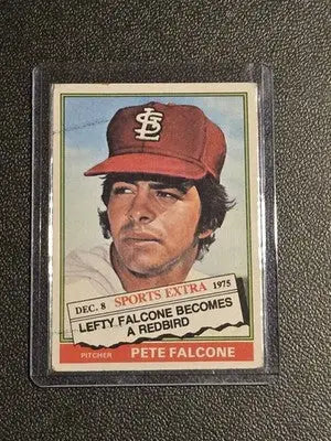 1976 Topps #524T Pete Falcone Traded - Baseball Card Single
