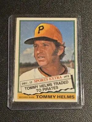 1976 Topps #583T Tommy Helms Traded - Baseball Card Single