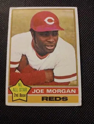 1976 Topps - Joe Morgan #420. Reds. corner damage. VG - VG+