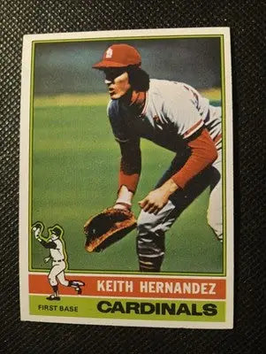 1976 Topps - Keith Hernandez #542. SL Cardinals. EX+ - Baseball Card Single