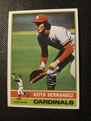 1976 Topps - Keith Hernandez #542. SL Cardinals. EX+ - Baseball Card Single