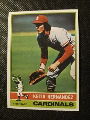 1976 Topps - Keith Hernandez #542. SL Cardinals. EX+ - Baseball Card Single