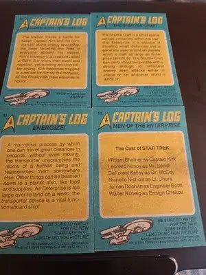 1976 Topps Star Trek Cards - Starter Lot. 18 Cards. Gorgeous Condition. NRMT+ - Star Trek Card Single