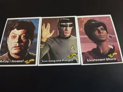 1976 Topps Star Trek Cards - Starter Lot. 18 Cards. Gorgeous Condition. NRMT+ - Star Trek Card Single