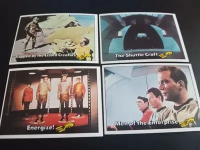 1976 Topps Star Trek Cards - Starter Lot. 18 Cards. Gorgeous Condition. NRMT+ - Star Trek Card Single