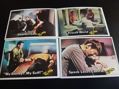 1976 Topps Star Trek Cards - Starter Lot. 18 Cards. Gorgeous Condition. NRMT+ - Star Trek Card Single