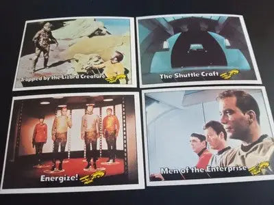 1976 Topps Star Trek Cards - Starter Lot. 18 Cards. Gorgeous Condition. NRMT+ - Star Trek Card Single