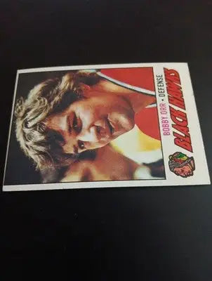 1977-78 Topps - Bobby Orr #251. Chicago Black Hawks. EX - Hockey Card Single
