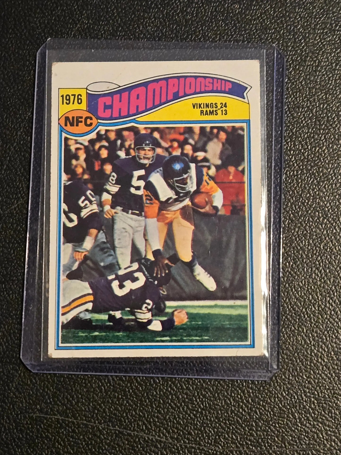 1977 Topps #527 1976 NFC Championship