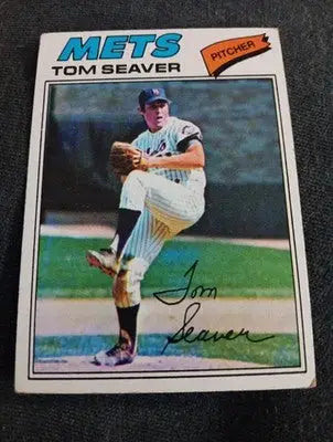 1977 Topps - Tom Seaver #150. NY Mets. EX - Baseball Card Single