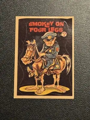1978 Donruss CB Convoy Code Stickers #8 Smokey On Four Legs - Other