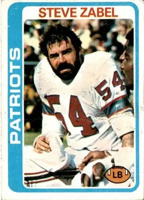 1978 Topps #181 Steve Zabel - Football Card Single