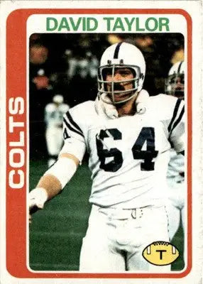 1978 Topps #261 David Taylor - Football Card Single