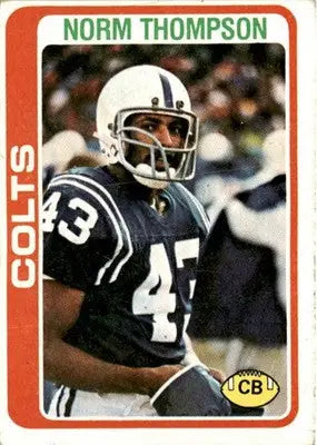 1978 Topps #29 Norm Thompson - Football Card Single
