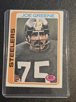 1978 Topps #295 Joe Greene - Football Card Single