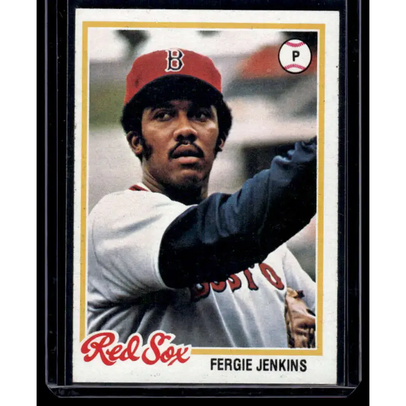 1978 Topps #720 Fergie Jenkins Boston Red Sox EX Excellent - Baseball Card Single