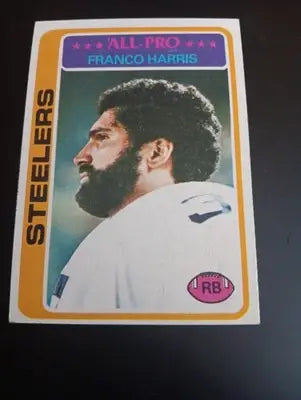 1978 Topps - All-Pro Franco Harris #500. Steelers. NRMT+ - Football Card Single