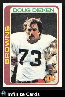 1978 Topps DOUG DIEKEN #413 Cleveland Browns
