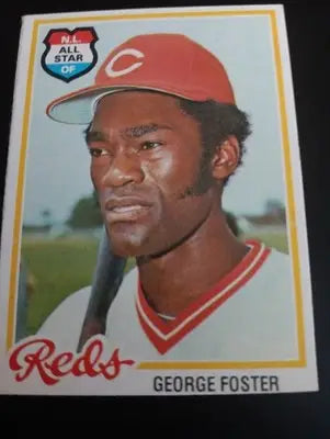 1978 Topps - George Foster #500. Reds. EX - EX+